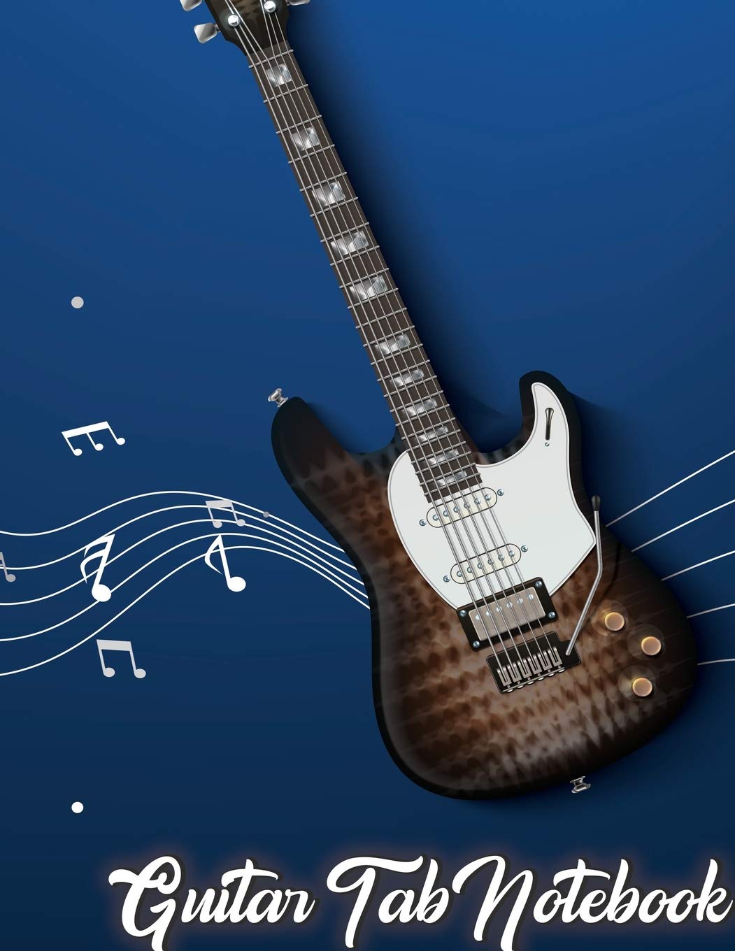 Guitar Tab Notebook: Blank Music Journal for Guitar Music Notes - Guitar Tablature Blank Notebook Chords Guitarists Sheet Music Journal Musician Gift book