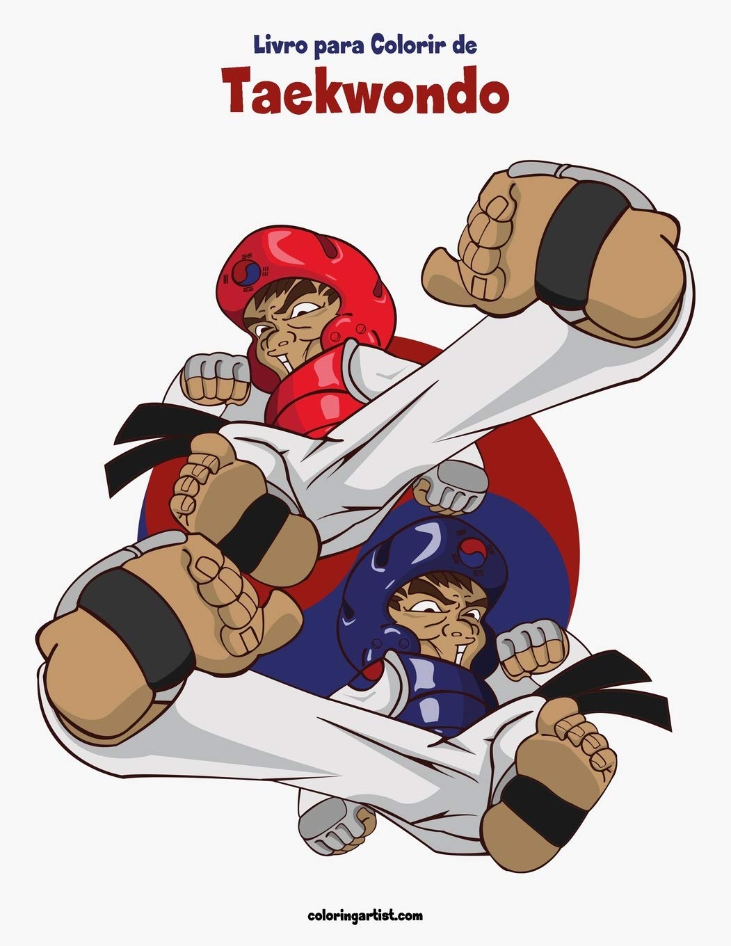 Livro para Colorir de Taekwondo Leisure & Fun