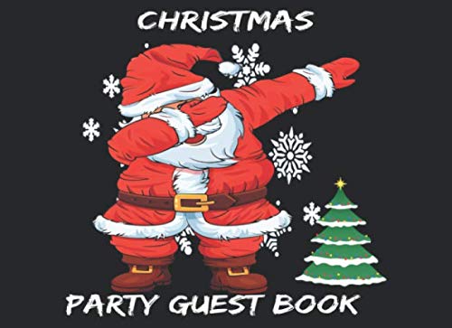 Christmas Party Guest Book: Christmas Guest Book, Christmas Wedding Guest Book for Visitors To Sign In Non-fiction