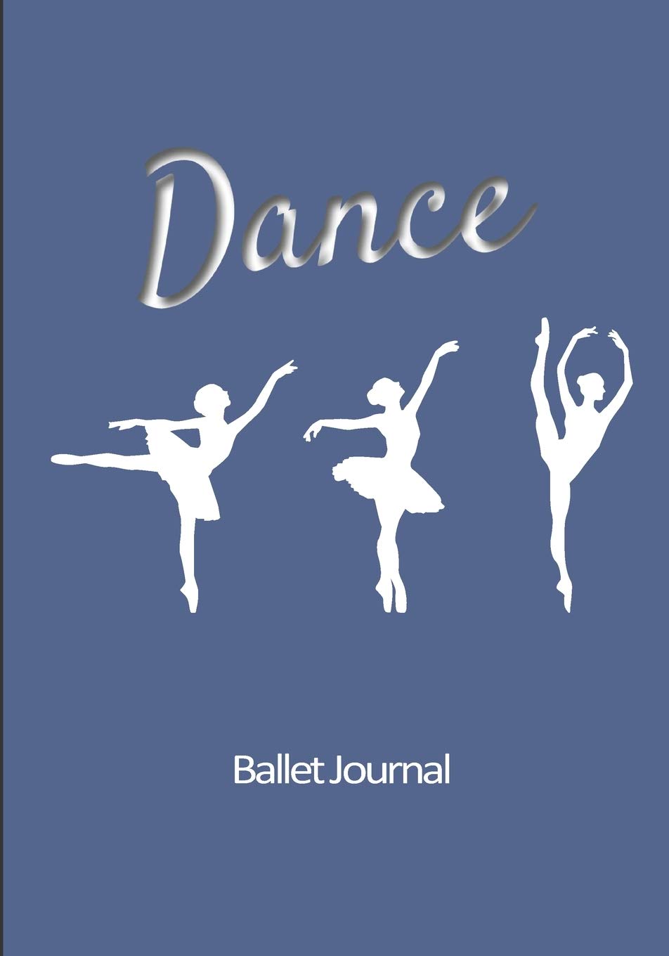 Ballet journal: Dance notebook for girls | Ballet notebook | Ballet books for teens, girls and dancers | 101 pages lined | 7x10 inches paperback | purple background with white silhouettes of dancers Film, Art & Culture