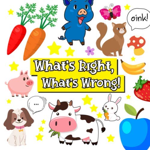 What's Right, What's Wrong!: A Fun Guessing Game for 2-4 Year Olds|Boys and girls,puzzles for kids Leisure & Fun