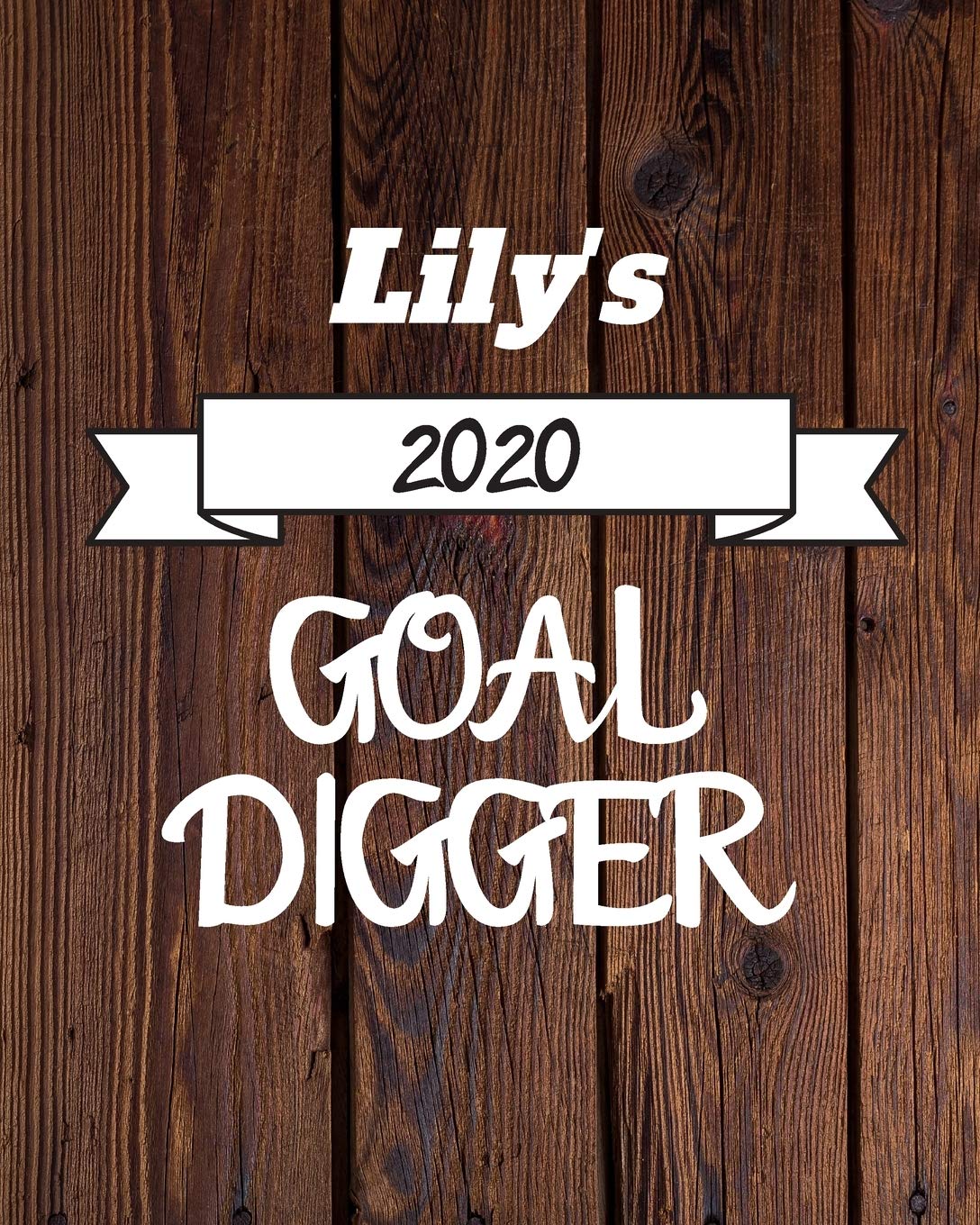 Lily's 2020 Goal Digger: 2020 New Year Planner Goal Journal Gift for Lily / Notebook / Diary / Unique Greeting Card Alternative Books