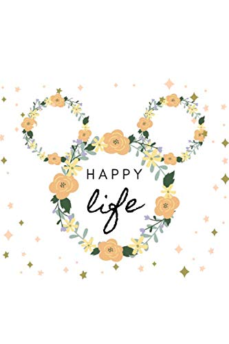 happy life: Motivational Notebook, Journal, Diary (110 Pages, Blank, 6 x 9) Business, Finance & Career