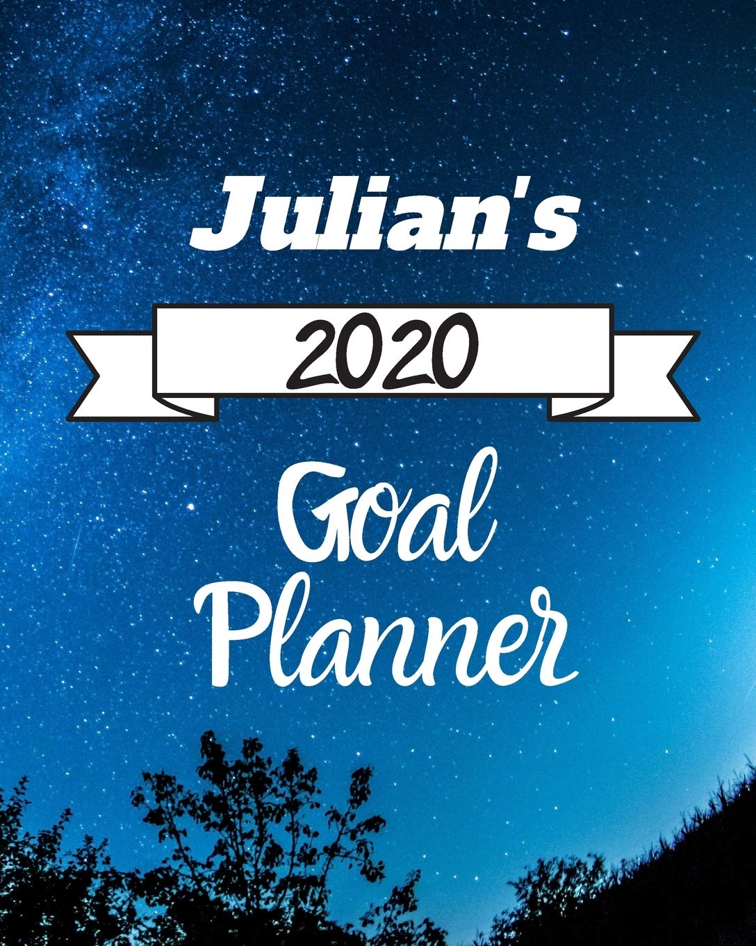Julian's 2020 Goal Planner: 2020 New Year Planner Goal Journal Gift for Julian / Notebook / Diary / Unique Greeting Card Alternative Books