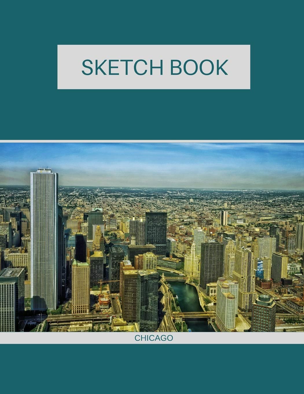 Sketch Book: Chicago; 100 sheets/200 pages; 8.5" x 11" Arts & Music