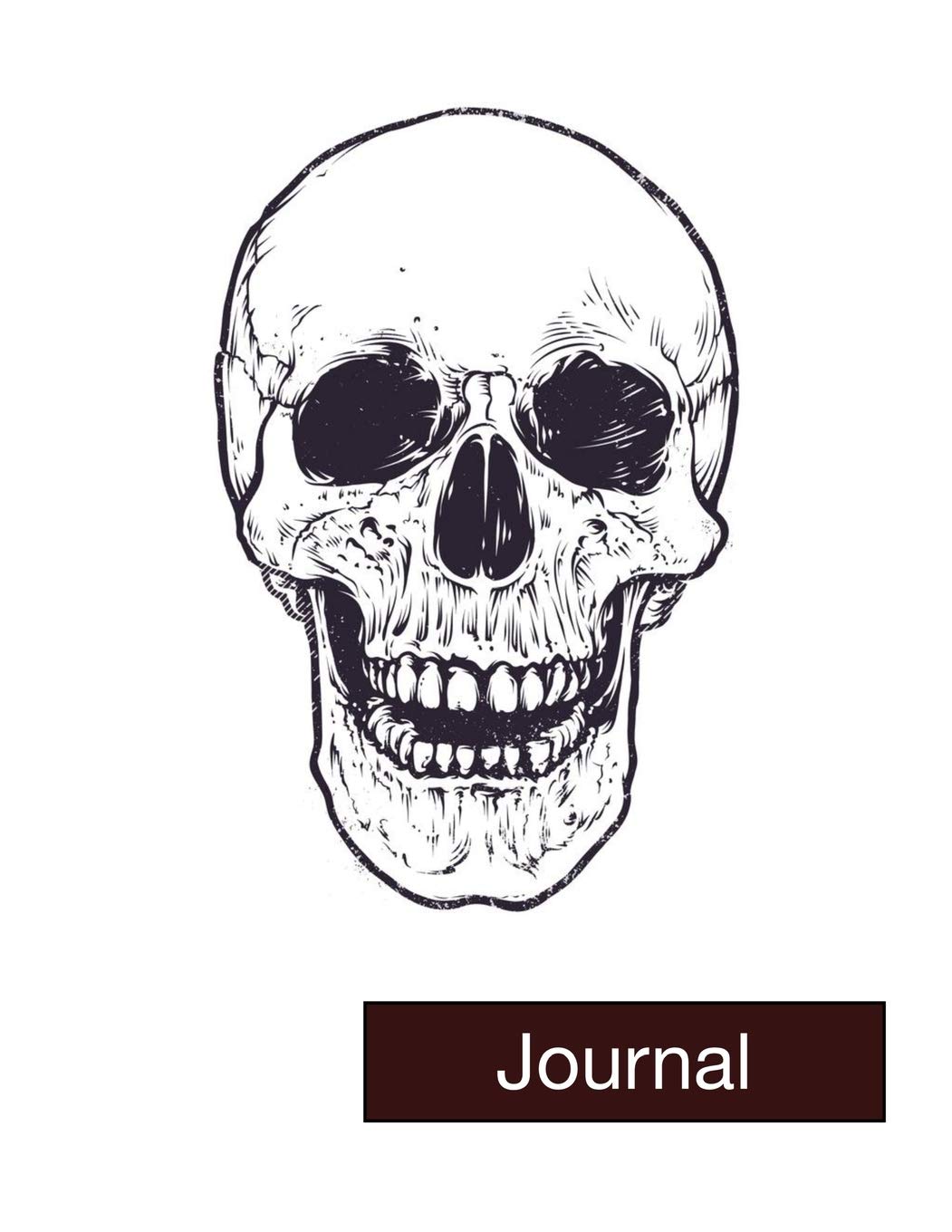 Journal | Skull Skeleton Journal Notebook Grid Sturdy High Quality Premium White Paper 8.5x11 pages| Journal For Woman | Journal For Man| Journal ... Students| Journal For Work| School Journal Reference Books