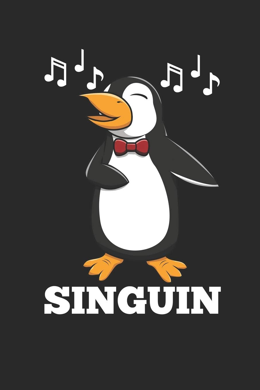 Singuin: DIN A5 Pinguin Notizheft liniert | 120 Seiten liniertes Pinguin Notizbuch für Notizen in Schule, Universität, Arbeit oder zuhause. | Eine tolles Geschenk für Ihre Liebsten. Books