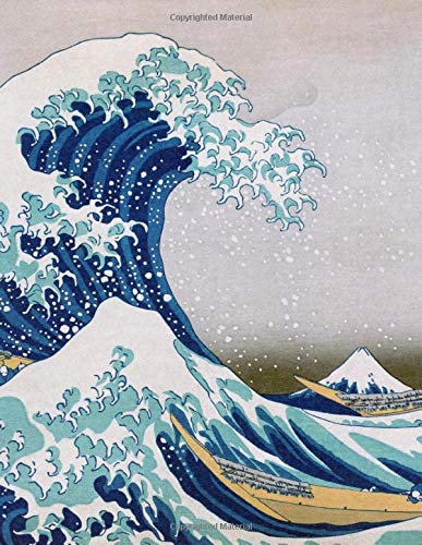 Hokusai Sketchbook #1: Cool Artist Gifts - The Great Wave Off Kanagawa Katsushika Hokusai Sketchbooks For Artists Adults and Kids to draw in 8.5x11" 100 blank pages Film, Art & Culture