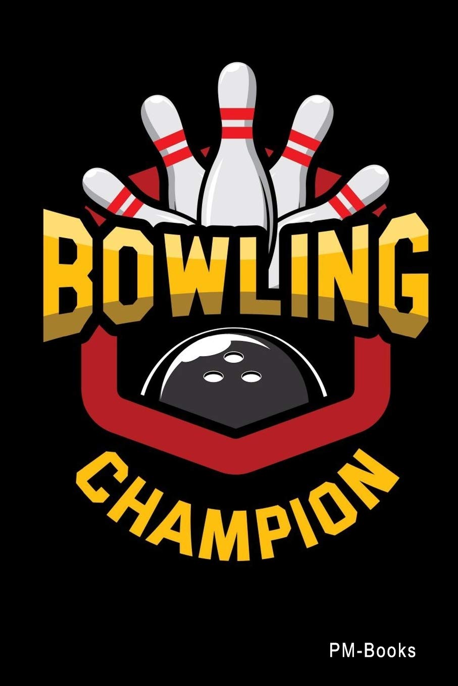 Bowling Champion: Kariertes A5 Notizbuch oder Heft für Schüler, Studenten und Erwachsene book