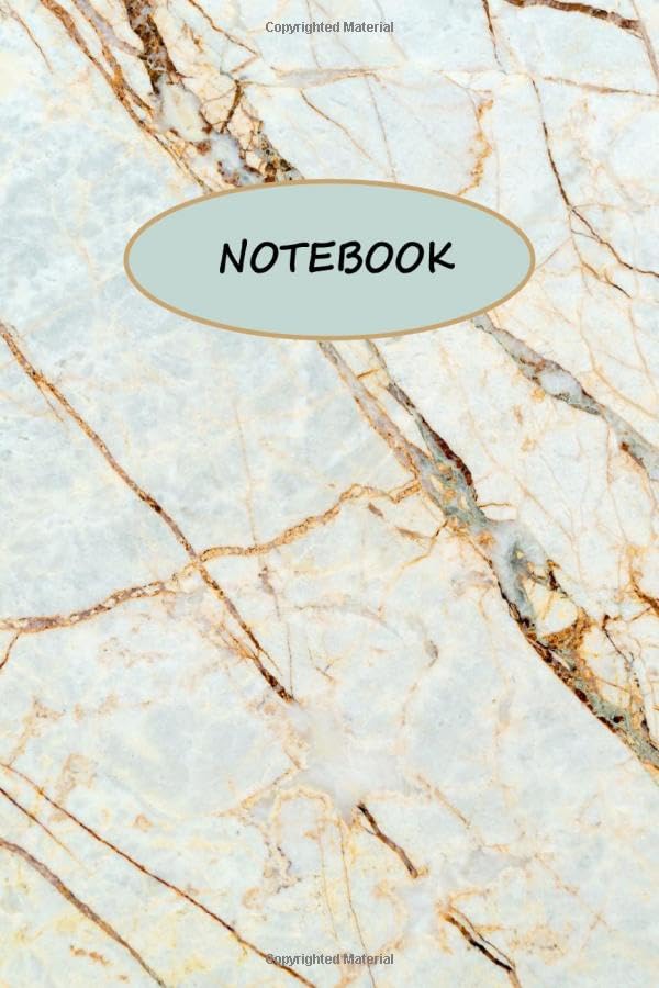 Note book for big idea with 6"×9" and marble cover for notebook and journal Learning & Reference