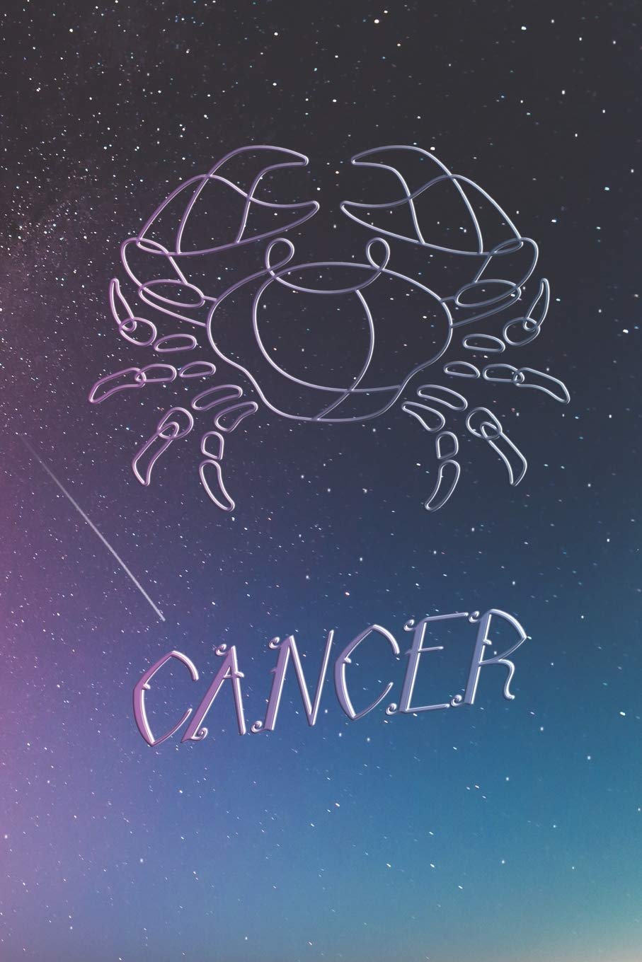 Zodiac Sign Notebook Cancer: Astrology Journal, Horoscope Notepad, Diary, 120 Pages, blanc Dot Grid, 6" x 9" Books
