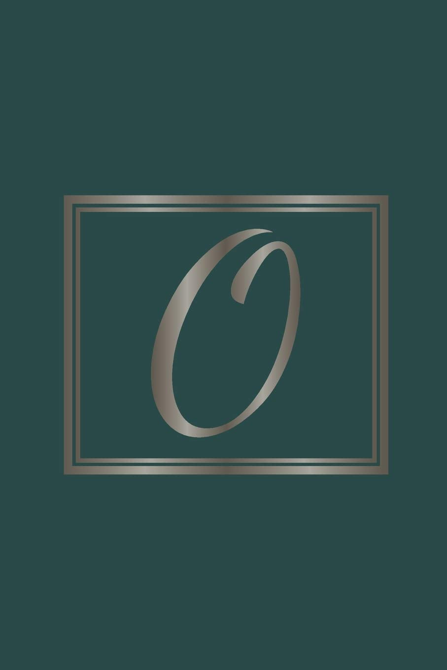 O: Initial Monogram Letter O College Ruled Notebook. Personalized Medium Lined Journal & Diary for Writing & Note Taking for Girls, Boys, Men and Women Essays & Short Stories
