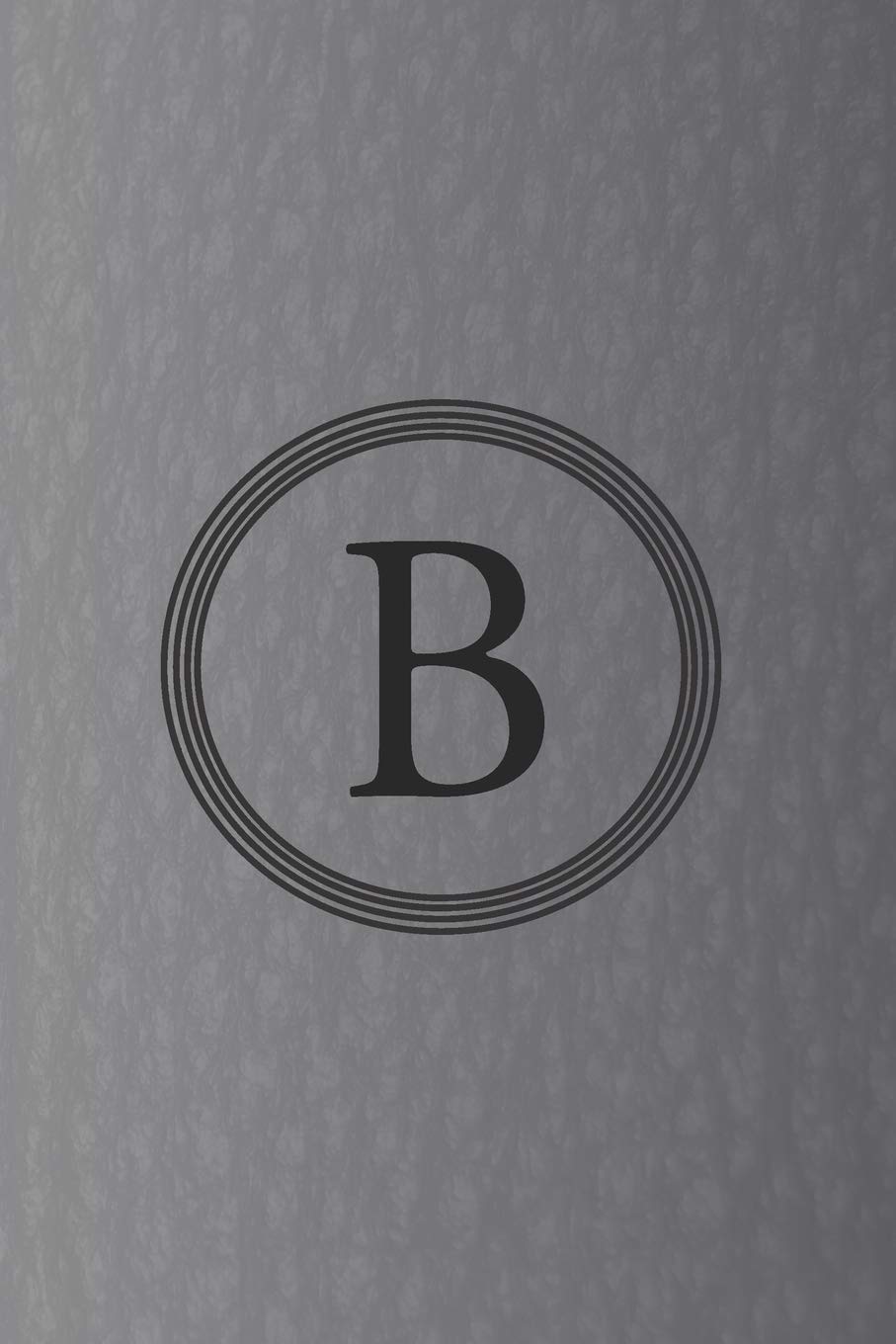 B: Initial Monogram Letter B College Ruled Notebook. Personalized Medium Lined Journal & Diary for Writing & Note Taking for Girls, Boys, Men and Women Essays & Short Stories