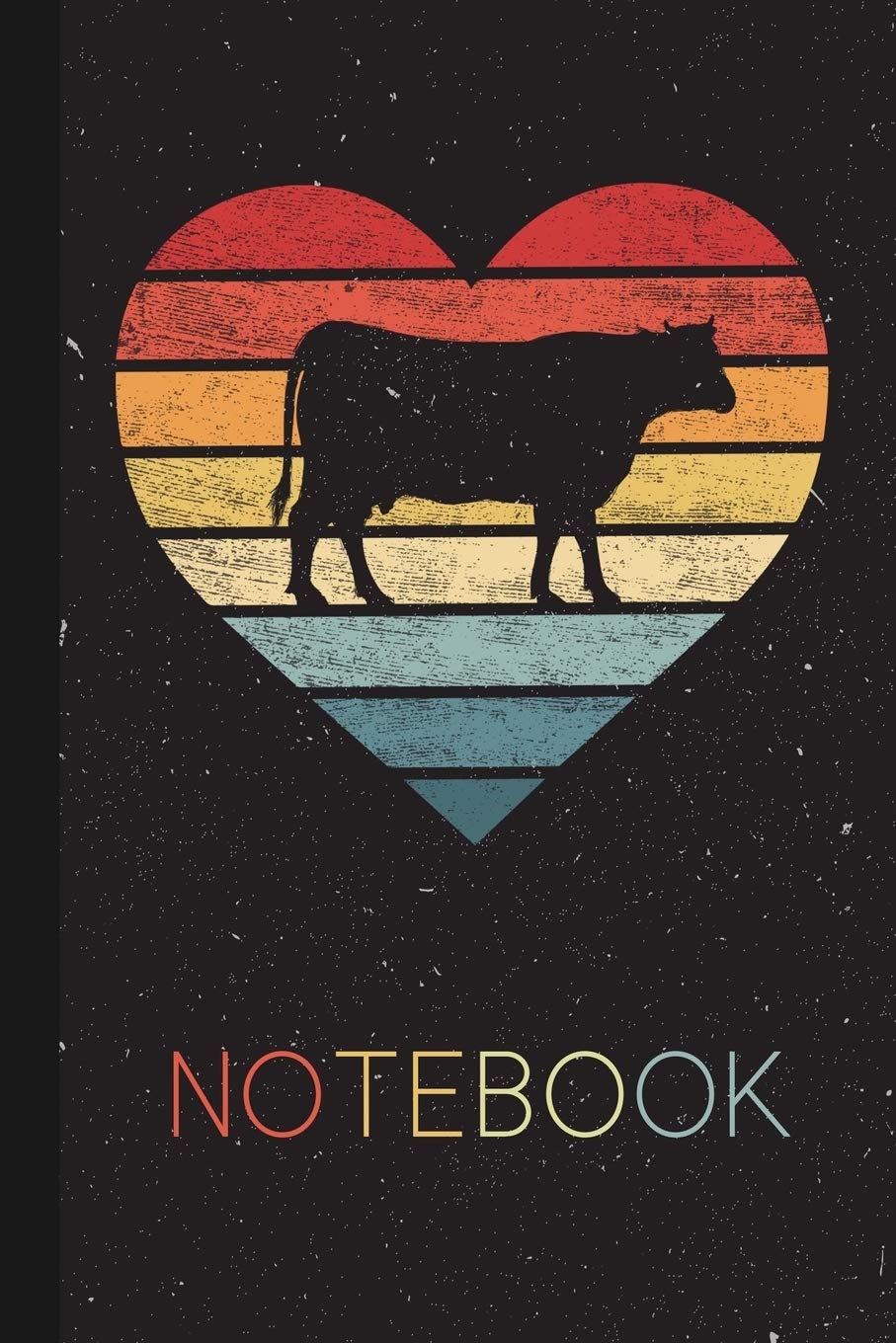 Notebook: Cow Lover Gifts Funny Farmer Retro Vintage Farm Animals Blank Lined Notebook for Women Men Kids Great Present Thanksgiving / Birthday / Party Christmas Journal for Her Him Hobbies & Crafts