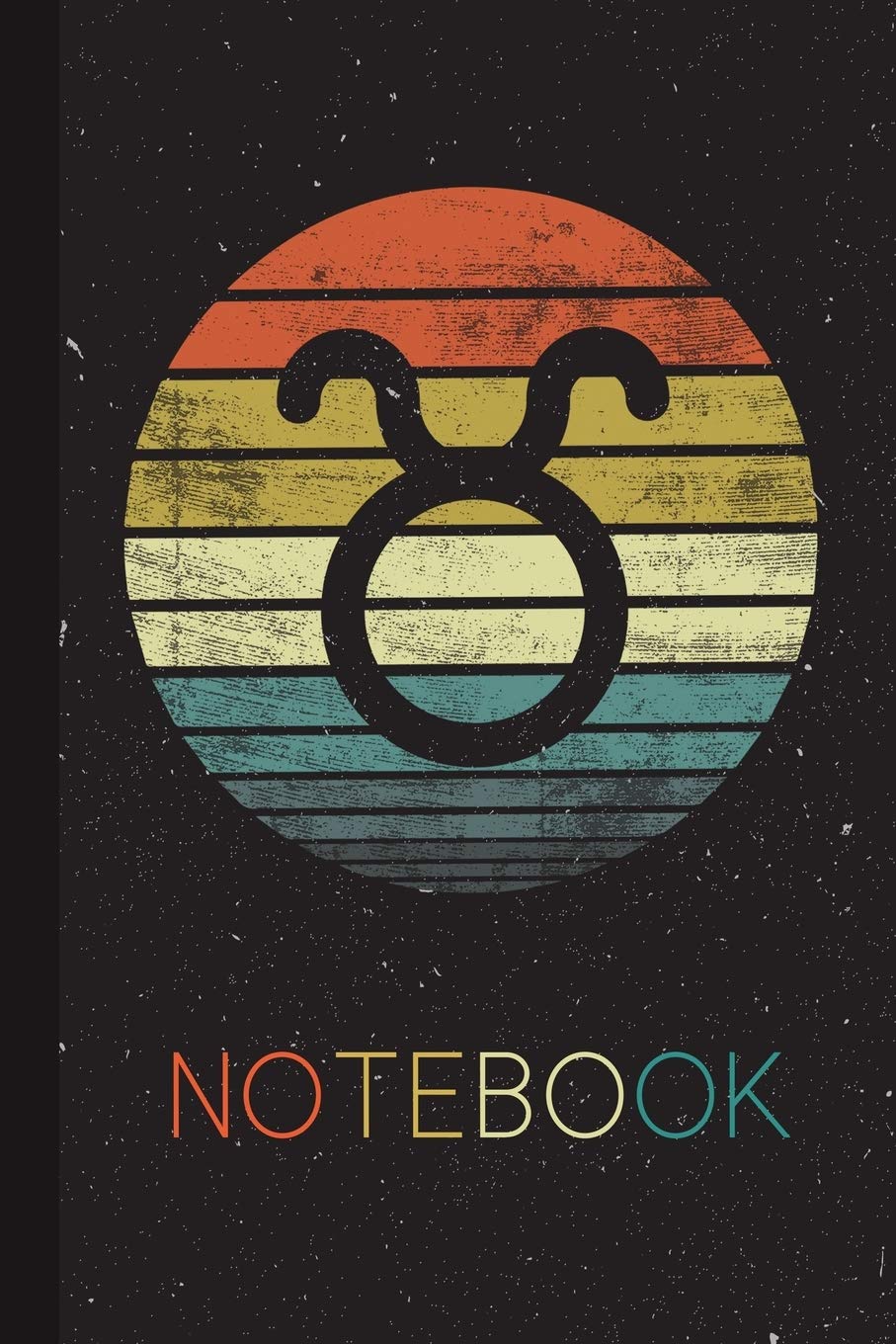 Notebook: Taurus Gifts BDay Blank Lined Notebook for Born in April 20 - May 20 BDay Funny Retro Zodiac Sign Cute Idea for Men Women Kids Journal on Thanksgiving Birthday Party for Her Him Hobbies & Crafts