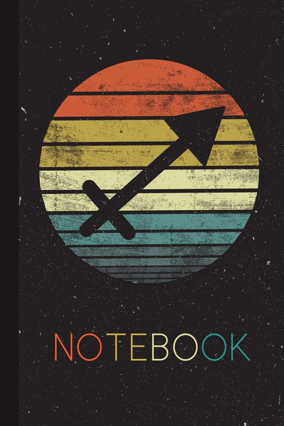 Notebook: Sagittarius Gifts BDay Blank Lined Notebook for Born in November 22 - December 21 BDay Funny Retro Zodiac Sign Cute Idea for Men Women Kids Journal on Thanksgiving Birthday Party for Her Him Hobbies & Crafts