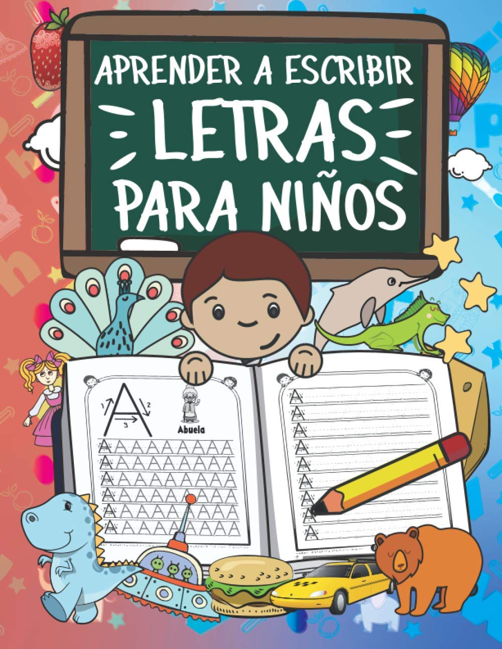 Aprender A Escribir Letras Para Niños: Primeros Ejercicios De Escritura Para Aprender El Alfabeto. Education & Training