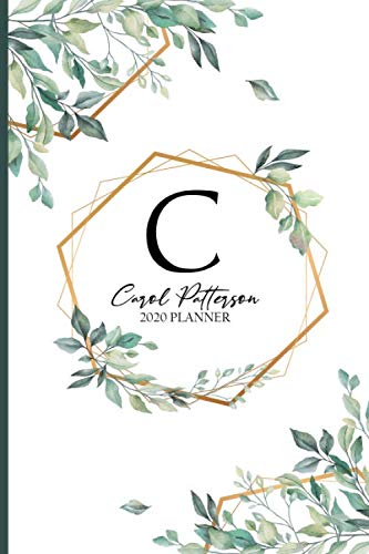 Carol Patterson 2020 Planner Weekly and Monthly Books