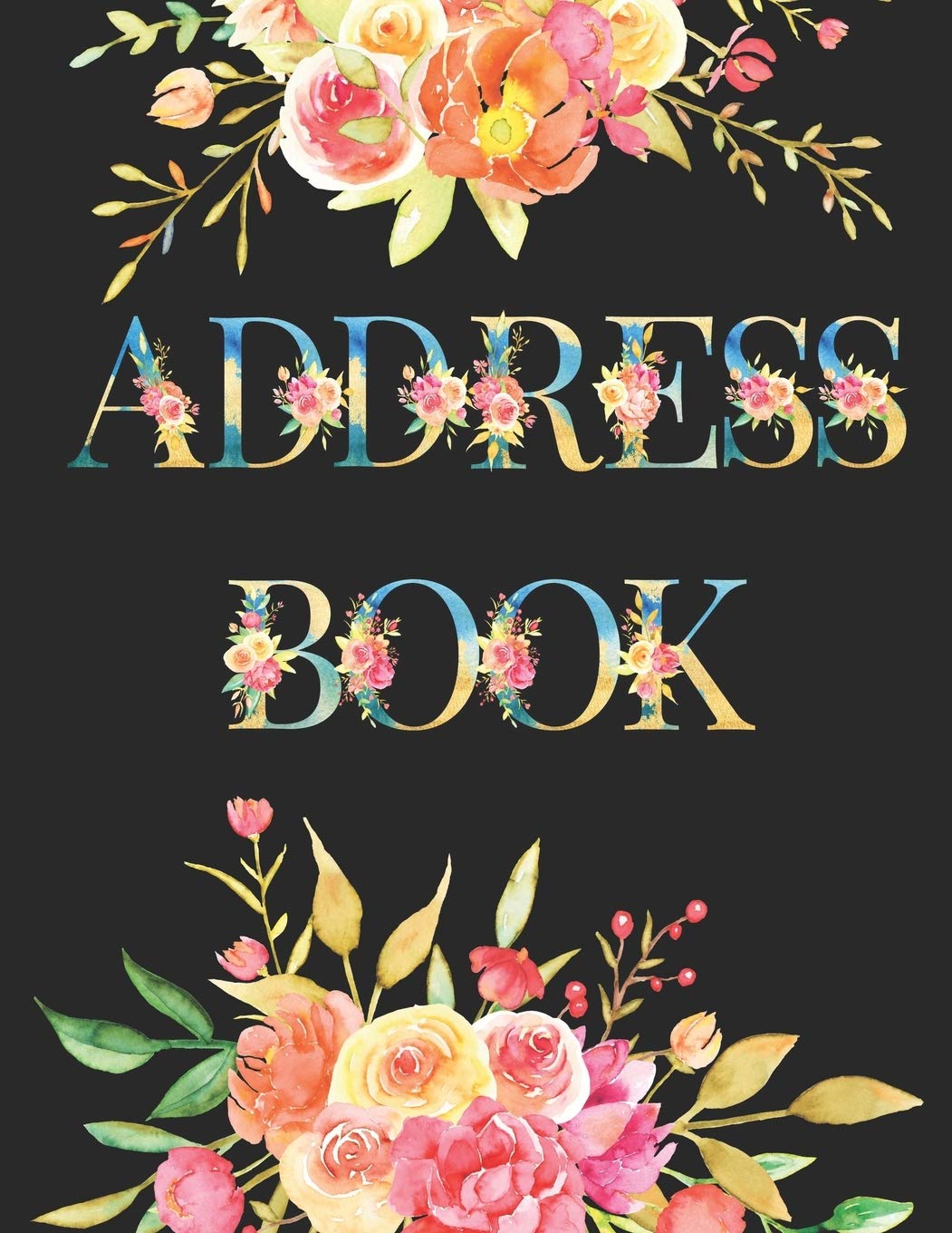 Address Book Large Print For Seniors: Address Book Easier To Use Large Print Large Font size Easily To Read and White ● Easy to Keep Track Addresses, ... Contact Entries With Big Letter Index On Page Hobbies & Crafts