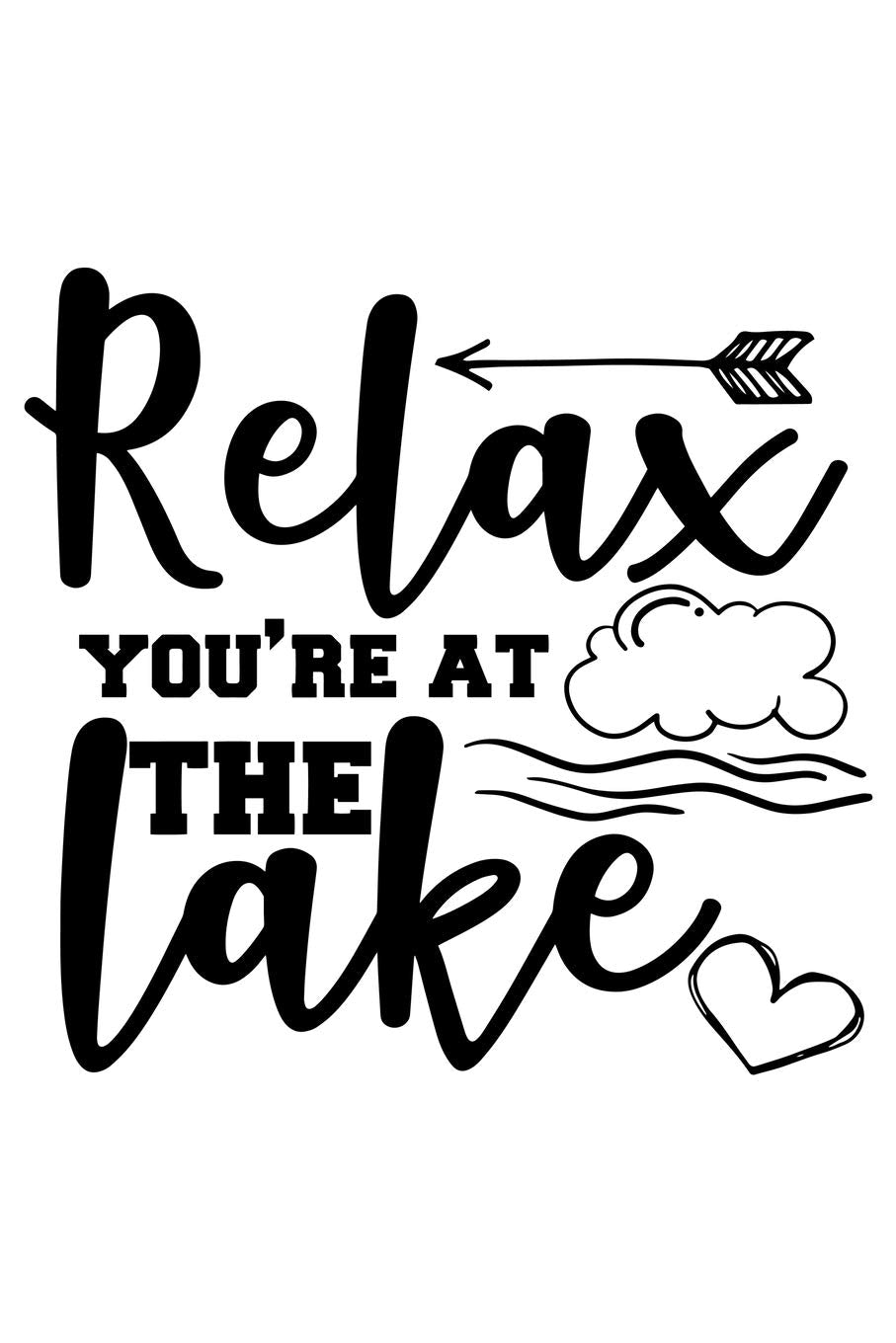 Relax You're At The Lake: Weekly Planner 2020, Organizer With Notes, Great Productivity Gift For Busy Professionals, New Employees, Workplace Office Gift Business, Finance & Career