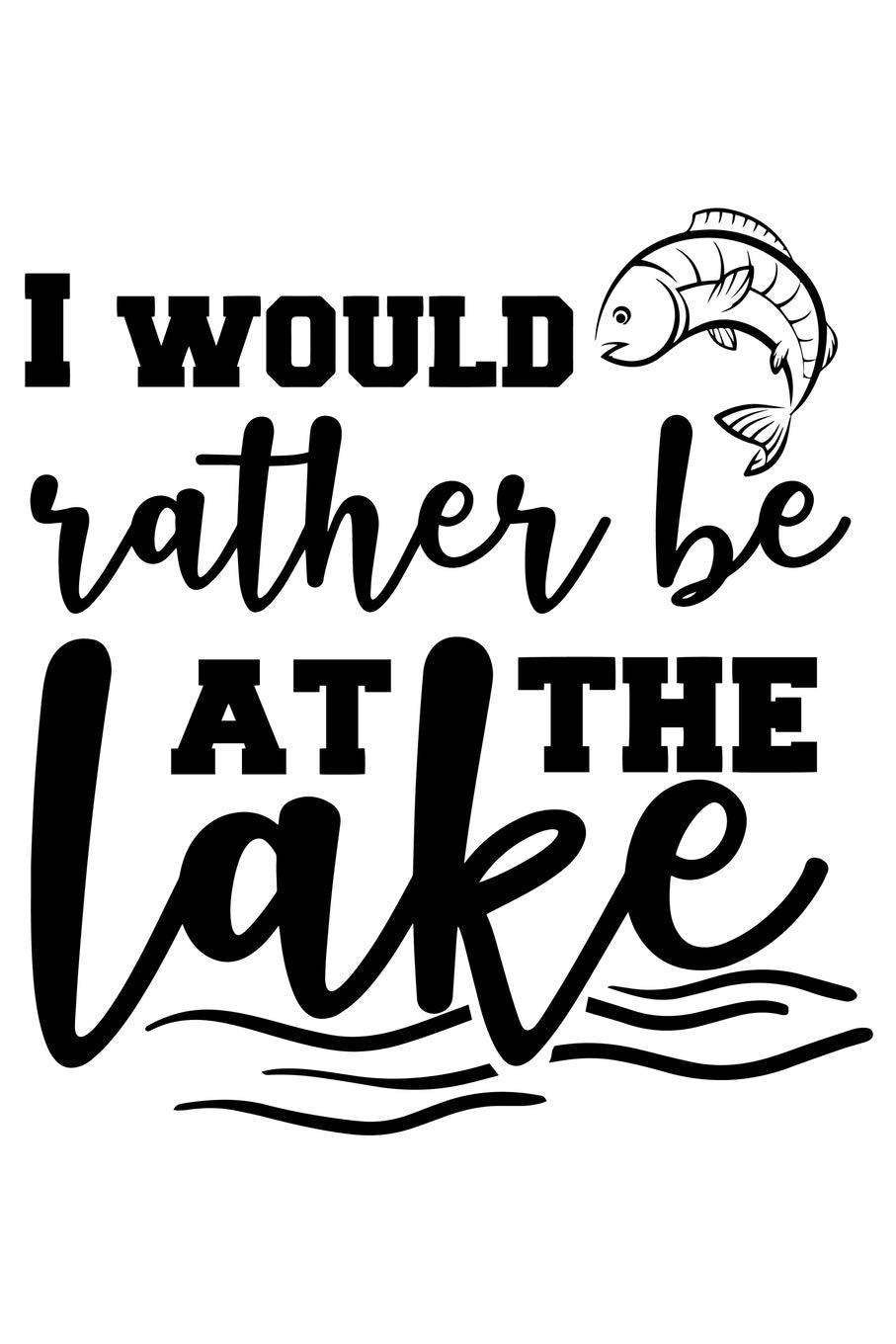 I Would Rather Be At The Lake: Weekly Planner 2020, Organizer With Notes, Great Productivity Gift For Busy Professionals, New Employees, Workplace Office Gift Business, Finance & Career