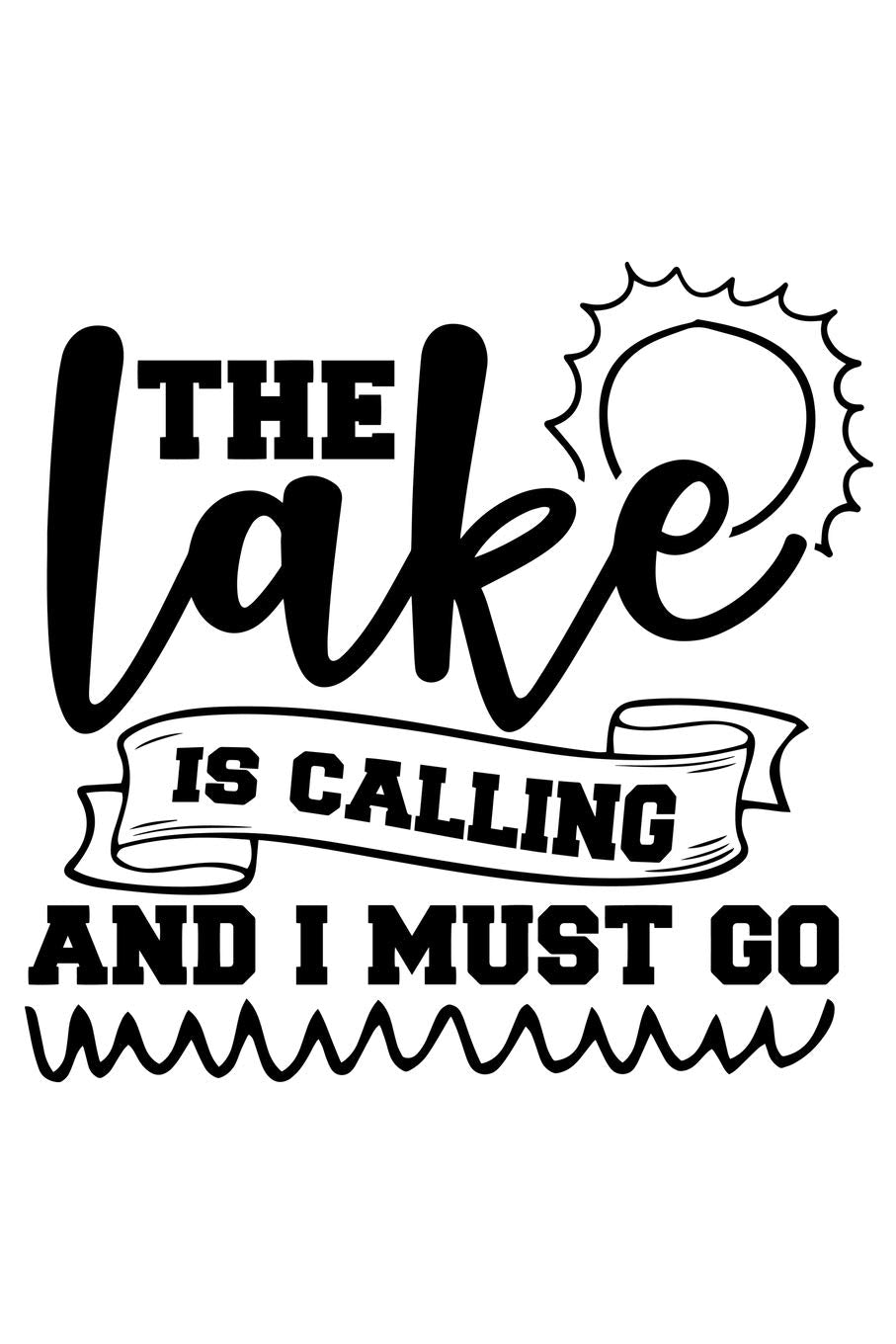 The Lake Is Calling And I Must Go: Weekly Planner 2020, Organizer With Notes, Great Productivity Gift For Busy Professionals, New Employees, Workplace Office Gift Business, Finance & Career