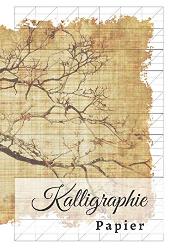 Kalligraphie Papier: DIN A4 Übungsheft | 110 Seiten | Schönschreiben Handlettering Übungspapier Schreibschrift book