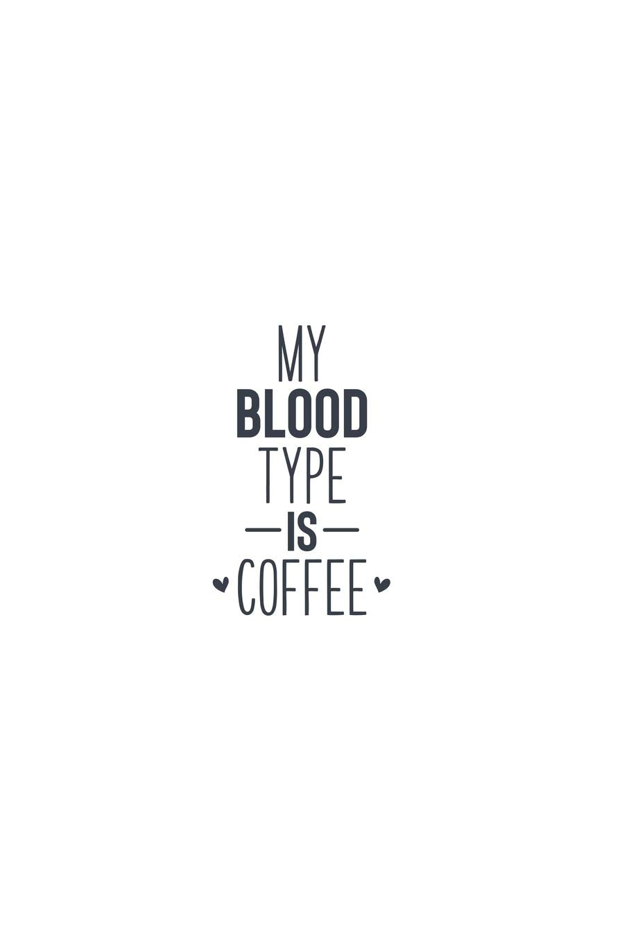My Blood Type Is Coffee: Lined Blank Notebook Journal With Funny Sassy Sayings, Great Gifts For Coworkers, Employees, Women, And Family Lifestyle