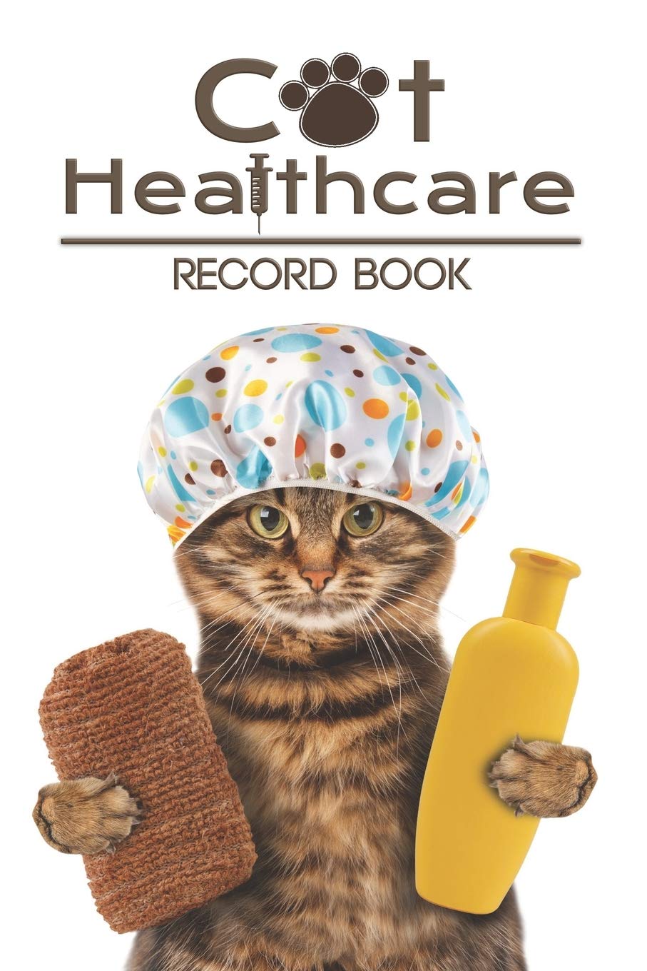 Cat Healthcare record book: Record your lovely cat Health & Wellness Log Journal Notebook for Cat Lovers, Track Veterinaries Visit Cat Groomer & ... and Medication Records. 6”x9” ,100 pages Pets