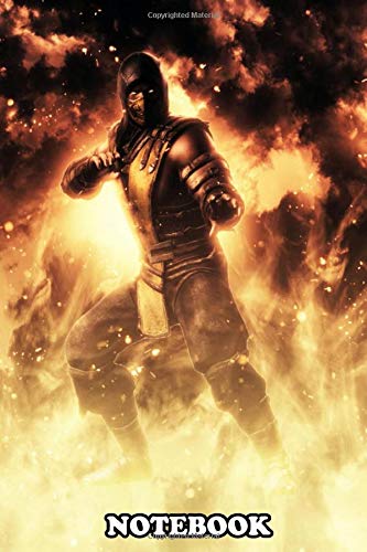 Notebook: Scorpion02 , Journal for Writing, College Ruled Size 6" x 9", 110 Pages Books