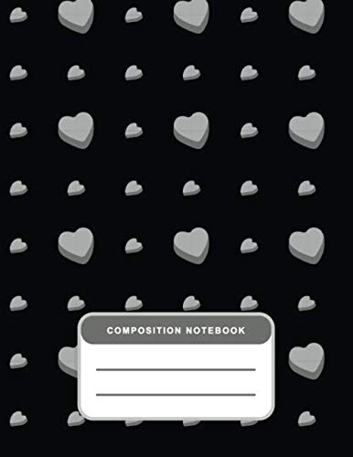 NEALIBL - Composition Notebook Wide Ruled 100 Sheets for Students, Kindergarten, Primary, 1st Grade, 2nd Grade, School, College, University, Professional, Size 8.5" x 11" book