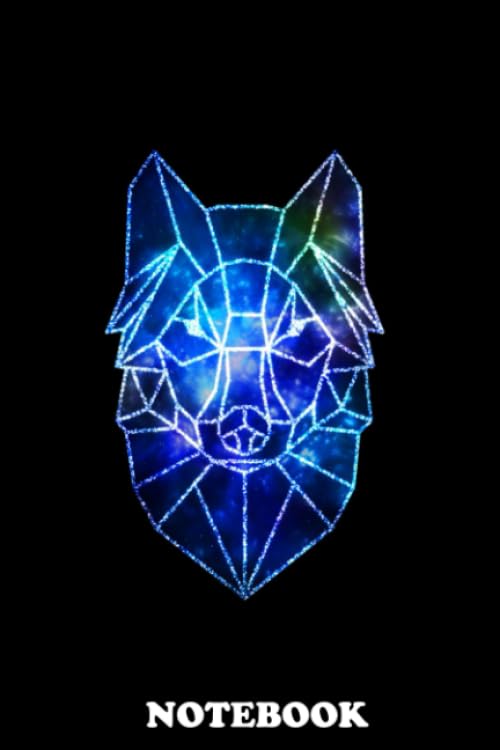 Notebook: Wolf Dream , Journal for Writing, College Ruled Size 6" x 9", 110 Pages Books