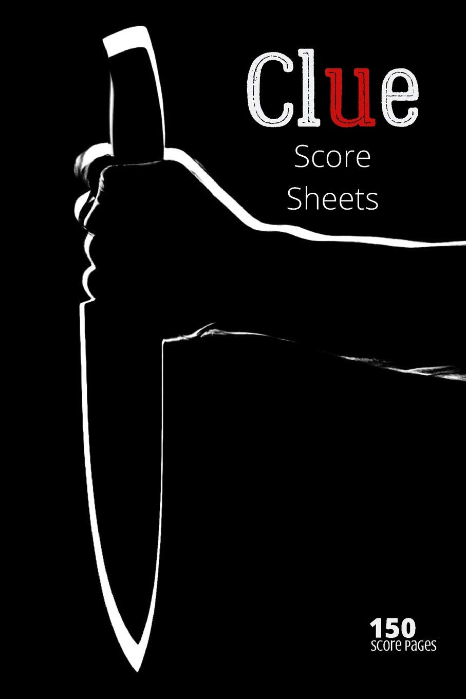 Clue score sheets: 150 clue refil pads, clue board score sheets, clue detective notebook sheets Leisure & Fun