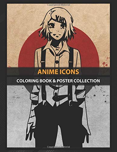Coloring Book & Poster Collection: Anime Icons Juuzou Sketch Art From Tokyo Ghoul Anime Anime & Manga Books