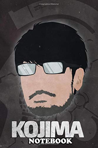 Notebook: Minimal Face Hideo Kojima , Journal for Writing, College Ruled Size 6" x 9", 110 Pages Books