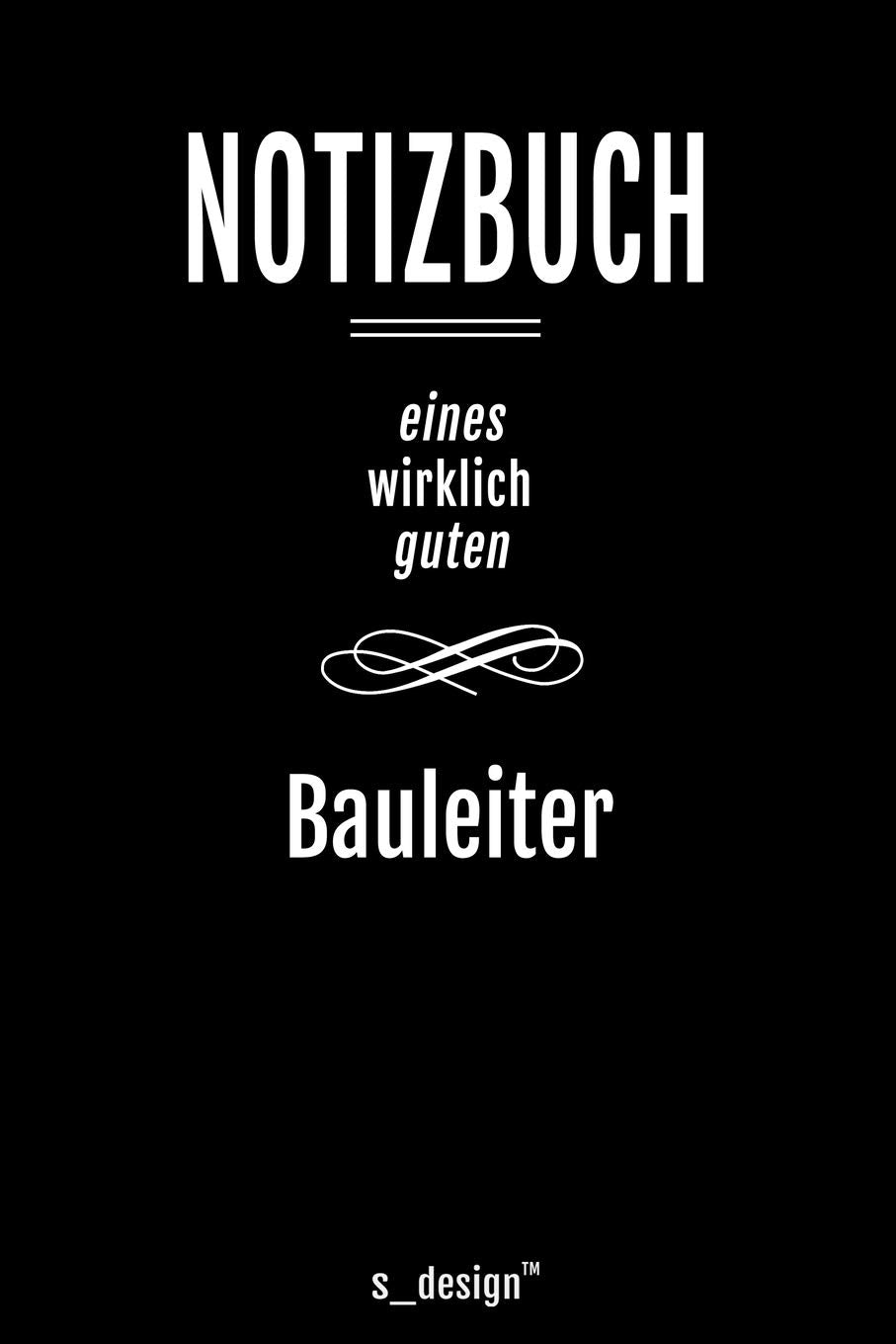 Notizbuch für Bauleiter: Originelle Geschenk-Idee Politics & Society