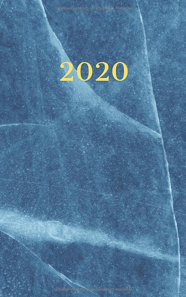 Wochenplaner 2020: Wochenplaner 2020, Klein, 1 Woche 2 Seiten, Wochen- und Monatsplaner 2020, Jan - Dez 2020, Deutsch, Marmor Cover Design Books