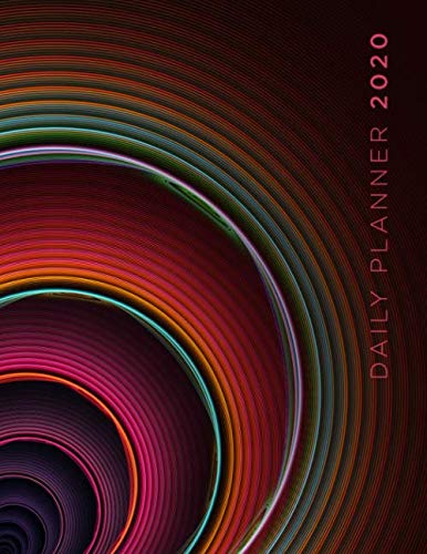 Daily Planner 2020: Day to page diary and organizer with notes, priorities and to-do list. Full year dated January 1 to December 31. Large format with soft gloss cover. Business, Finance & Career