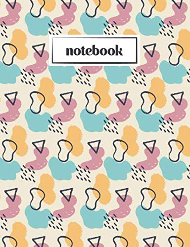 Notebook: Squared Notebook Journal - Patterns - 100 Pages - Large (7.44 x 9.69 inches) Business, Finance & Career