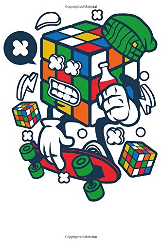 Skater Skateboarding: Notizbuch DIN A5 Blanko 120 Seiten Zauberwürfel Drehpuzzle Skate Skaten Skateboard Sk8 Ollie Cool Witzig Geschenkidee & ... Planer Tagebuch Notizheft Notizblock Essays & Short Stories