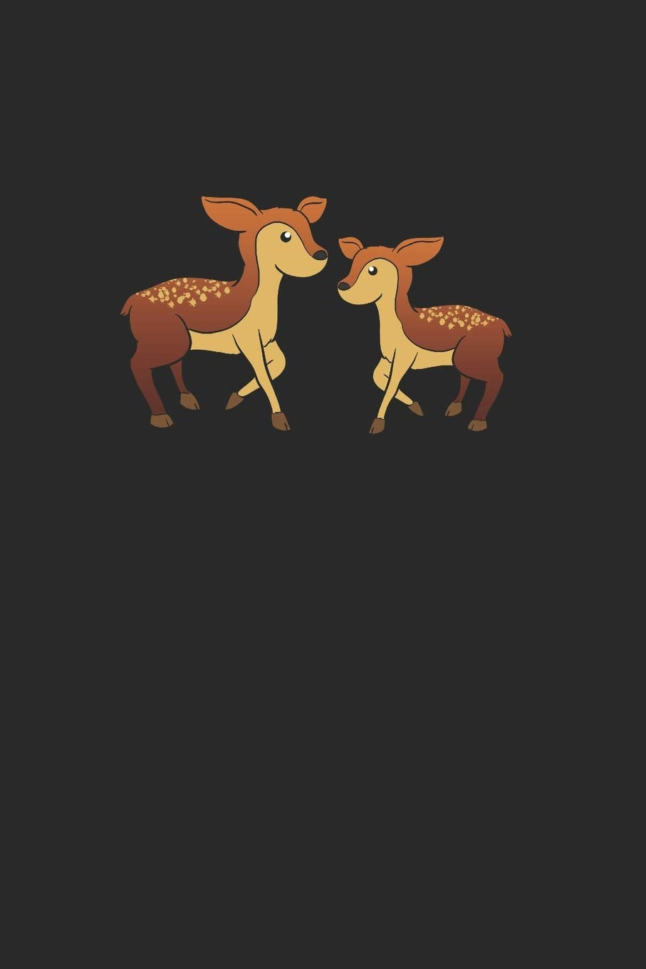 Fawns Notebook: Diary Journal 6x9 inches with 120 Lined Pages Books