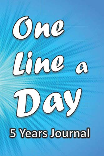 One Line a Day, 5 Years Journal: Five Years of Memories, 6x9 Diary, Dated and Lined Notebook, 366 lined pages Architecture