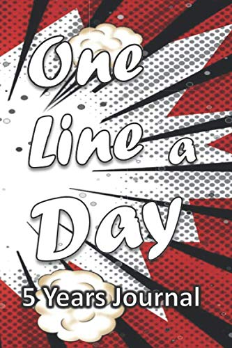 One Line a Day, 5 Years Journal: Five Years of Memories, 6x9 Diary, Dated and Lined Notebook, 366 lined pages Architecture