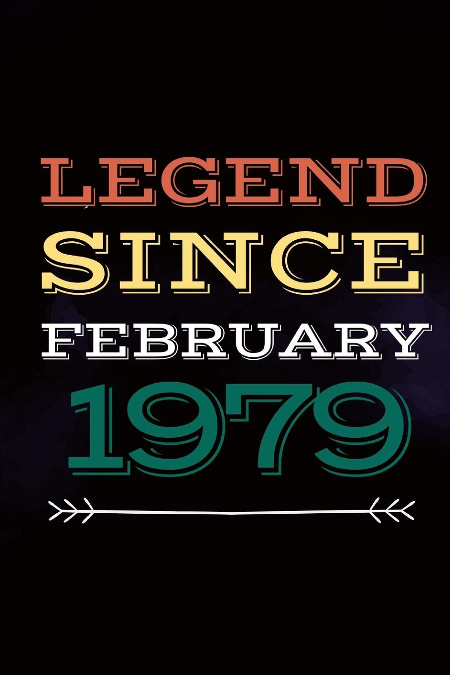 Legend Since November 1979 - Gift for a legend born in February: Vintage Notebook Gift, Birthday Card Alternative - Notebook 6 x 9" with 110 Pages Parents & Children