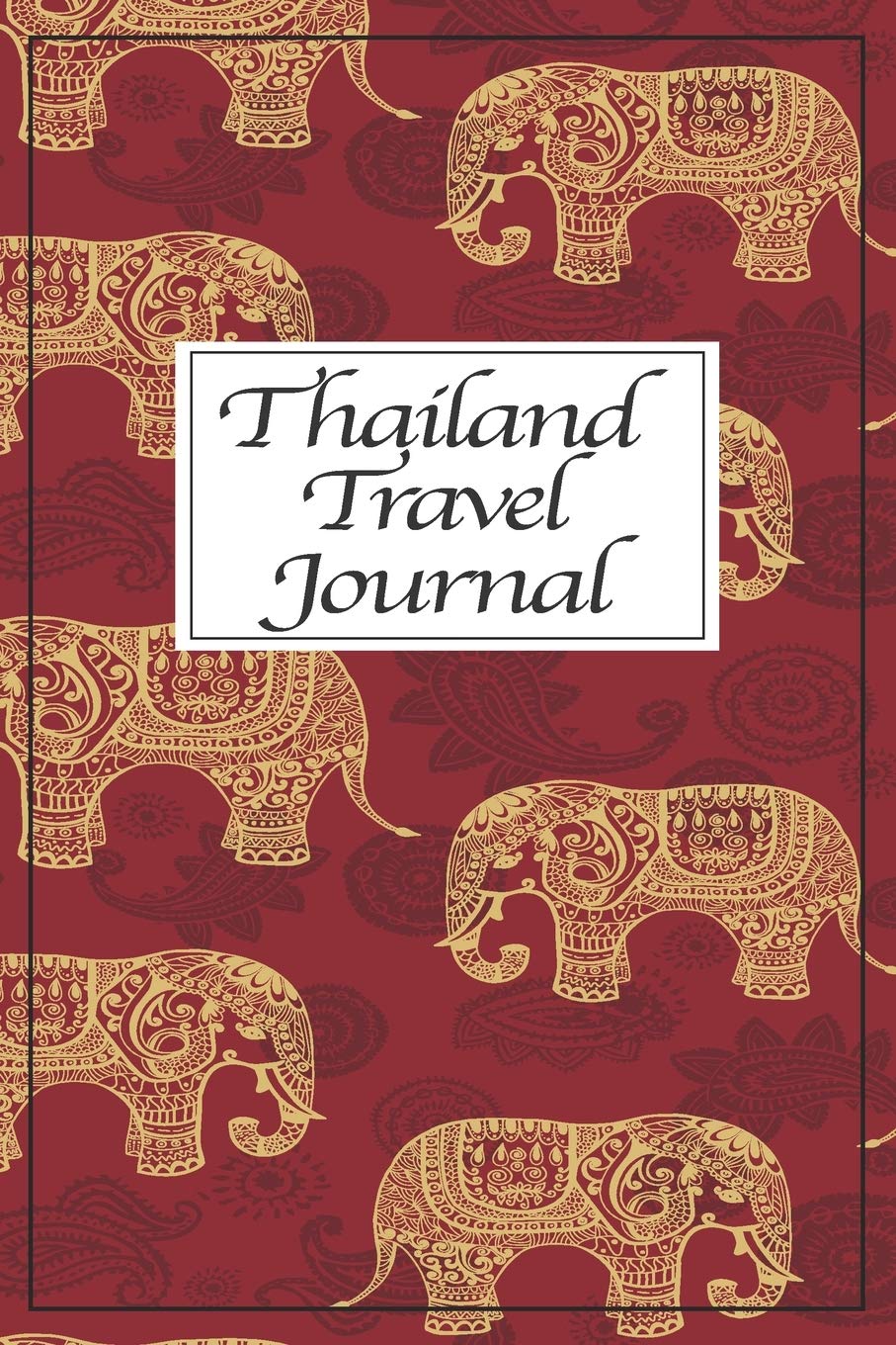 Thailand Travel Journal - Travel Gifts: Travelers journal, travelers notebook, travel notebook, traveler notebook, travelers journal for women, ... traveling journal, travel diary journal Travel Guides