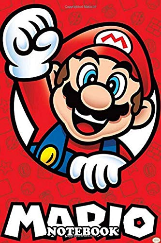 Notebook: A Me Mario Here We Go Hey King , Journal for Writing, College Ruled Size 6" x 9", 110 Pages Books