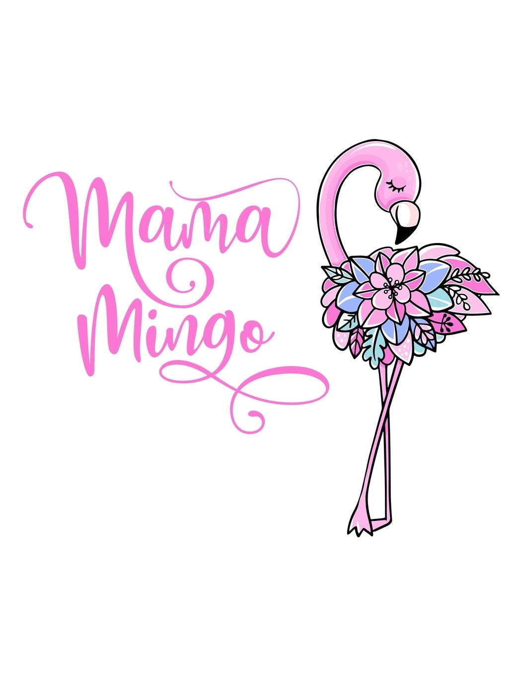 Mama Mingo: Cute Flamingo 2020 Weekly Planner One Year Calendar January - December Business, Finance & Career