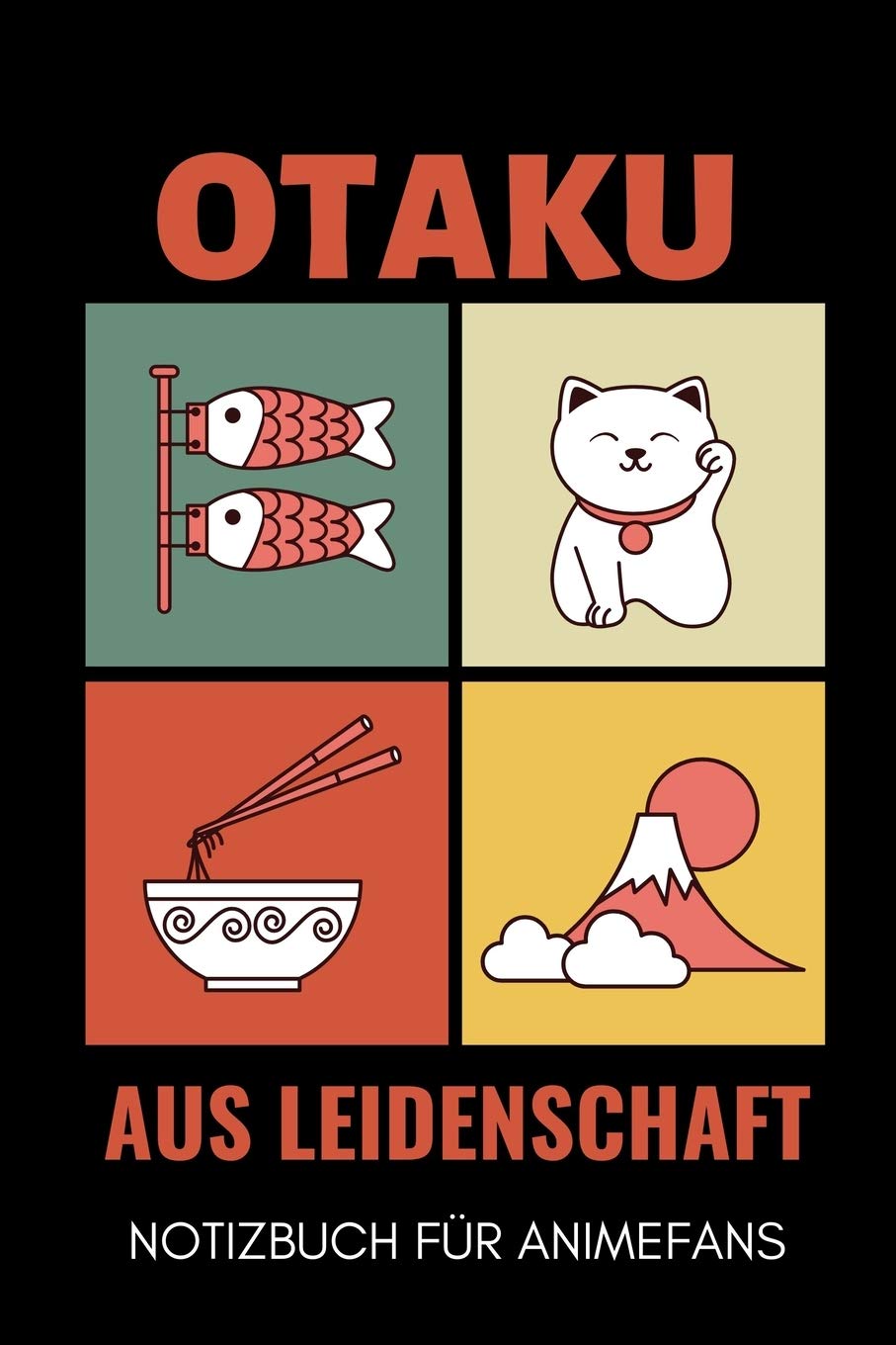 OTAKU AUS LEIDENSCHAFT NOTIZBUCH FÜR ANIMEFANS: A5 Notizbuch BLANKO | Gaming Buch | Geschenke für Zocker | Kleine Geschenke für Männer | Computer Gadgets | Lustige Geschenkidee für Teenager Nerds book