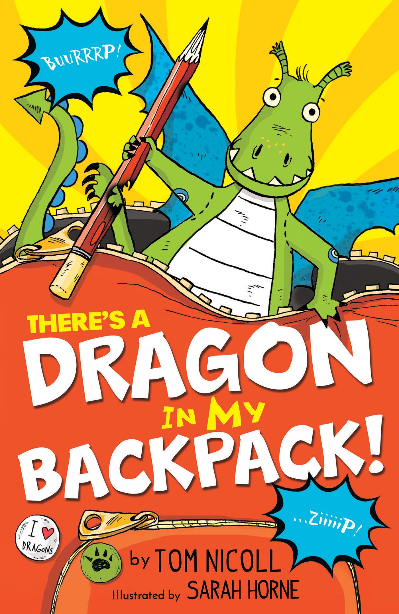 There's a Dragon in My Backpack! Non-fiction books for kids