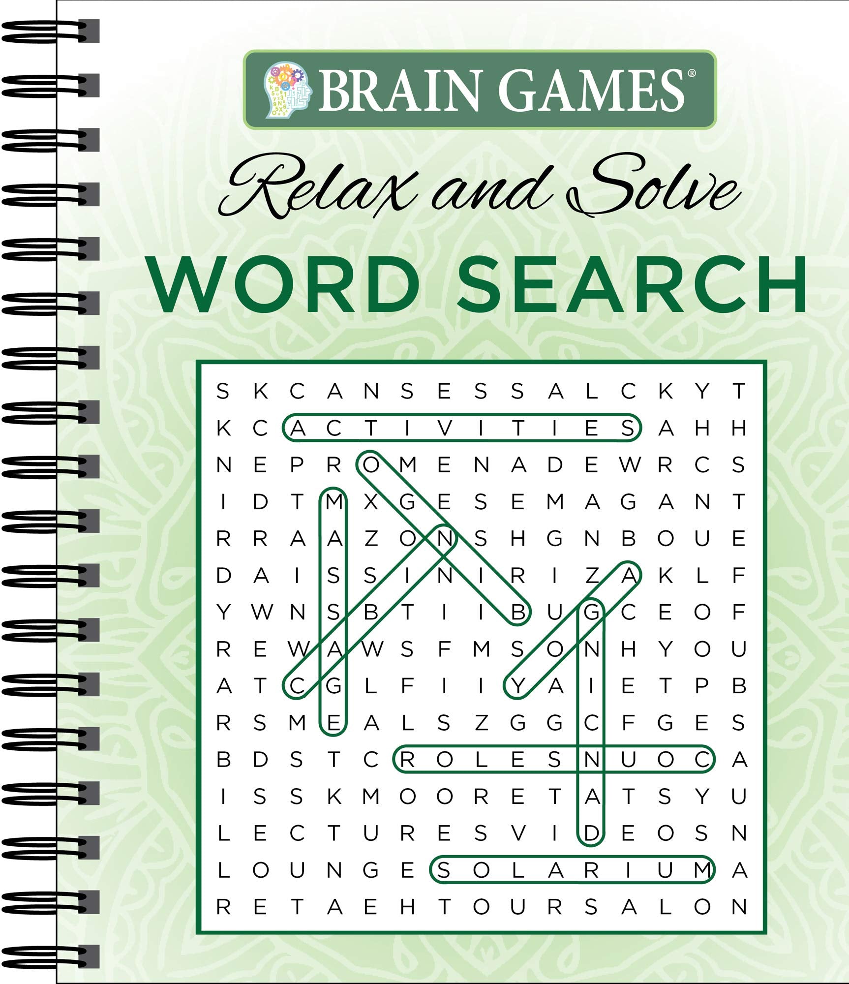 Brain Games Relax N Solve Word Searches (Brain Games - Relax and Solve) Leisure & Fun